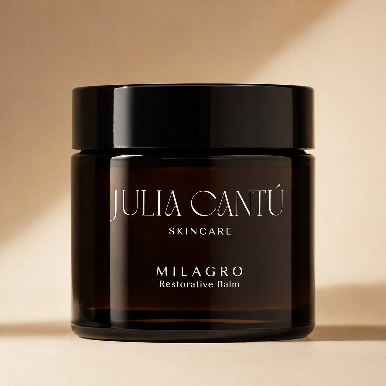 Botanical skincare detail